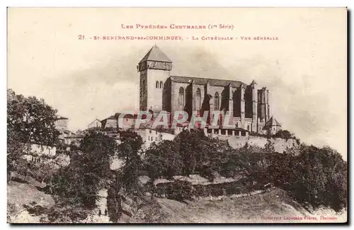 Cartes postales St Bertrand de Comminges La cathedrale Vue generale