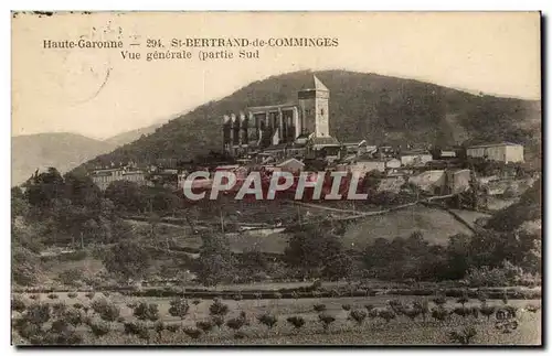 Cartes postales Saint Bertrand de Comminges Vue generale (partie sud)