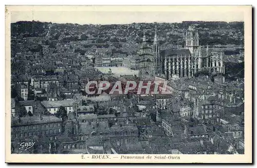 Ansichtskarte AK Rouen Panorama de Saint ouen