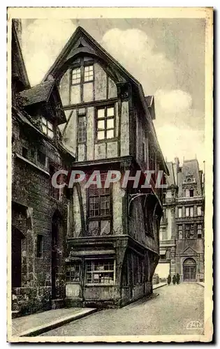 Ansichtskarte AK Rouen Maison du 15eme er rue Saint Romin