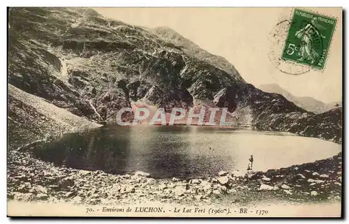 Ansichtskarte AK Environs de Luchon Le lac vert