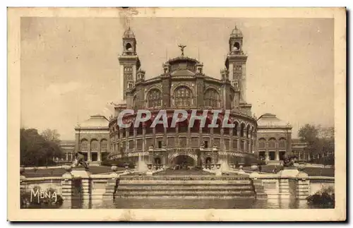 Paris Cartes postales Palais du Trocadero DAvioud et Bourdais