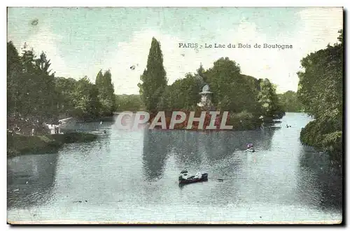 Paris Cartes postales Le bois de Boulogne