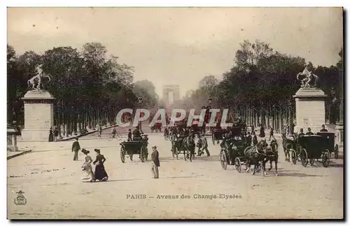 Paris Cartes postales Avenue des Champs Elysees