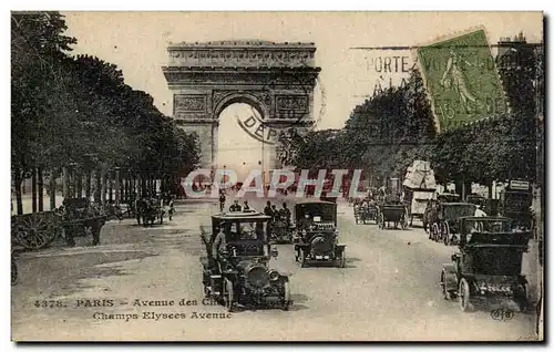 Paris Cartes postales Avenue des Champs Elysees