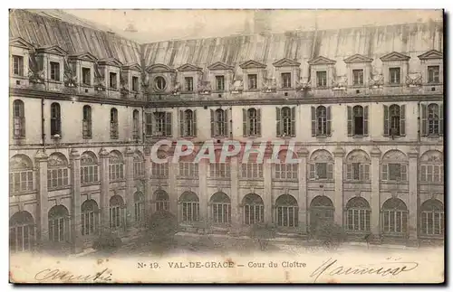 Paris Cartes postales Val de Grace Cour du cloitre