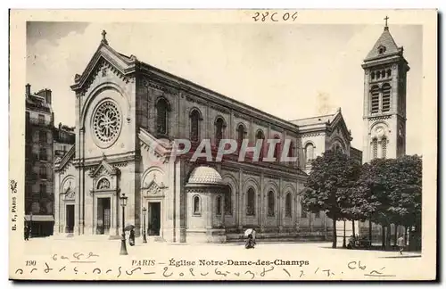 Paris Ansichtskarte AK Eglise Notre Dame des Champs