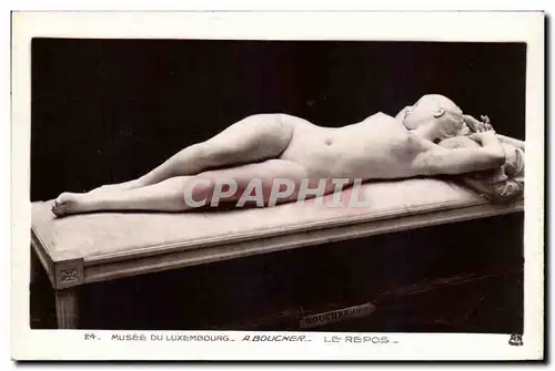 Cartes postales Musee du Luxembourg Boucher Le repos