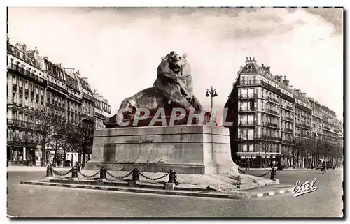 Cartes postales moderne Paris Le lion de Belfort