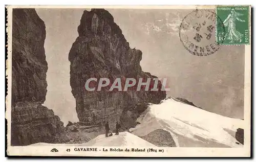 Cartes postales Gavarnie La Breche de Roland