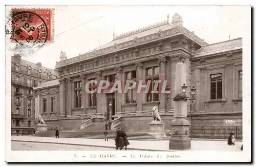 Ansichtskarte AK Le Havre Le palais de justice