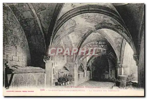 Cartes postales Saint Bertrand de Comminges La galerie des tombeaux