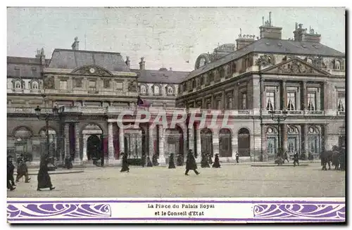 Paris Cartes postales La place du palais royal