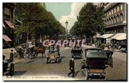 Paris Cartes postales Le boulevard des Capucines