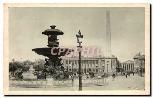 Paris Cartes postales Place de la Concorde