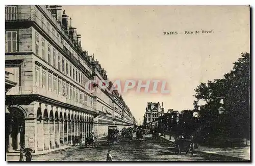 Paris Cartes postales Rue de Rivoli