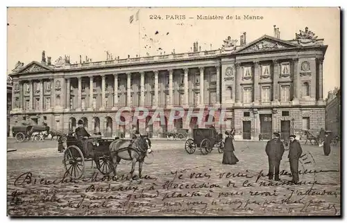 Paris Cartes postales Ministere de la Marine