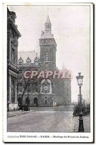 Paris Ansichtskarte AK Horloge du palais de justice