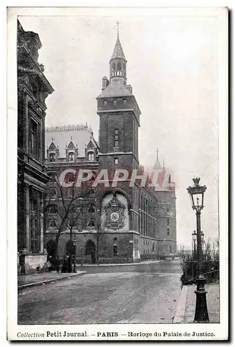 Paris Ansichtskarte AK Horloge du palais de justice