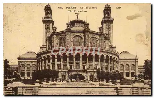 Paris Ansichtskarte AK Trocadero