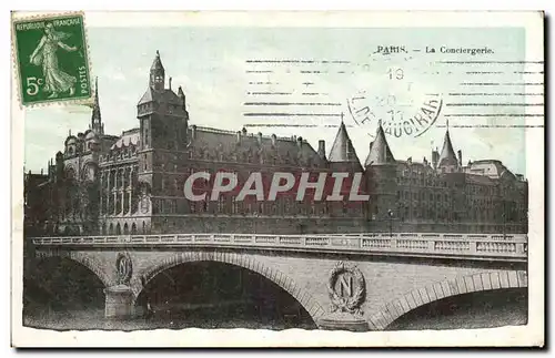 Paris Cartes postales Conciergerie