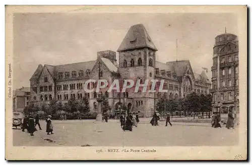 Cartes postales Metz la porte centrale