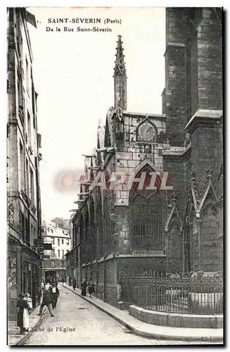 Paris Saint Severin Cartes postales De la rue Saint SEverin