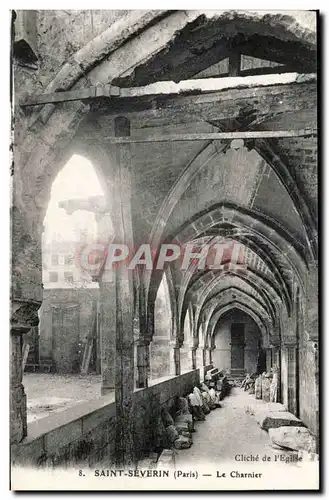 Paris Saint Severin Cartes postales Le charnier