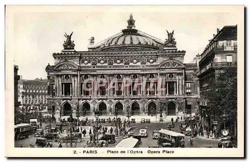 Paris Cartes postales Place de l&#39opera