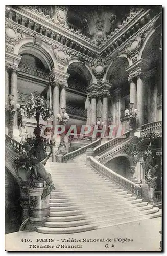 Paris Ansichtskarte AK Theatre national de l&#39opera Escalier d&#39honneur