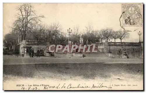 Auch Cartes postales Les allees d'Etigny