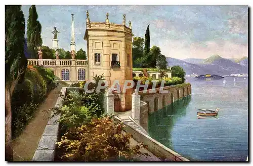 Ansichtskarte AK italie Italia Isola bella sul Lago Maggiore