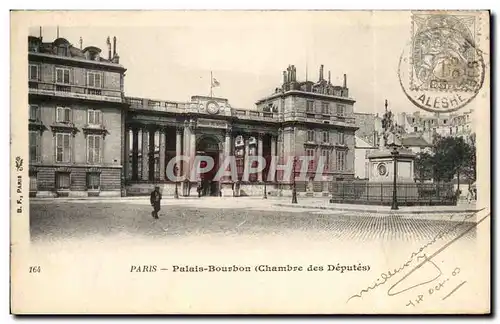 Paris Ansichtskarte AK Palais Bourbon ( chambre des deputes )