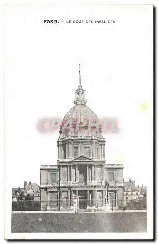 Paris Cartes postales Dome des Invalides