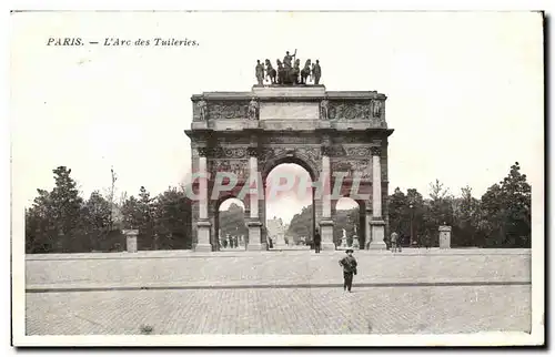 Paris Cartes postales Arc des Tuileries