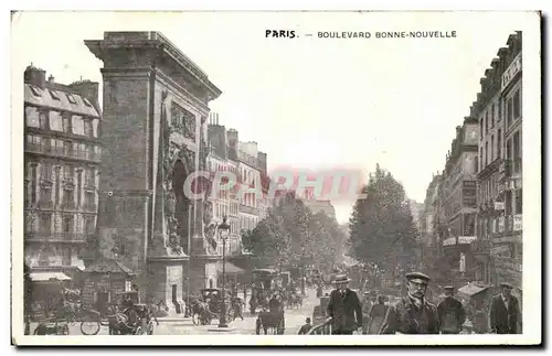 Paris Cartes postales Boulevard Bonne Nouvelle