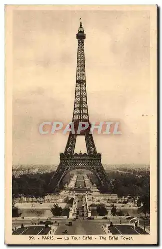 Paris Cartes postales Tour Eiffel