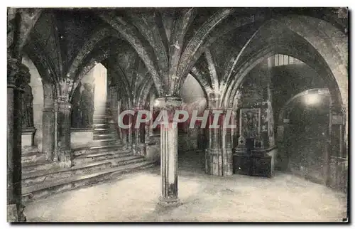 Ansichtskarte AK Toulouse Insigne basilique de St Sernin Crypte des corps sains