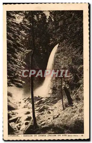 Ansichtskarte AK Luchon Cascade du choeur (vallee du Lys)