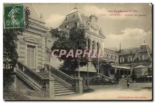 Cartes postales Luchon Facade du casino