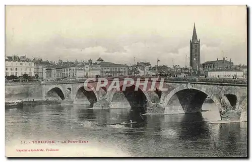 Cartes postales Toulouse Le pont neuf