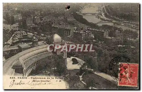 Paris Ansichtskarte AK Panorama de la Seine (rive droite)