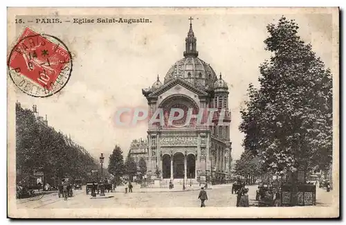 Paris Cartes postales Eglise Saint Augustin