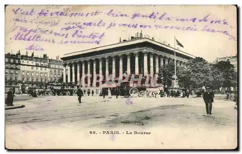 Paris Cartes postales La Bourse