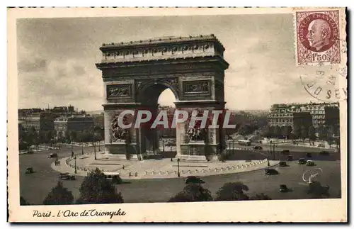 Paris Cartes postales Arc de triomphe