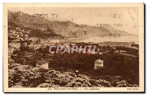 Beaulieu sur mer Cartes postales vue generale