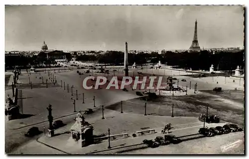 Cartes postales Paris La place de la Concorde