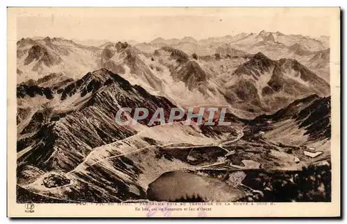 Ansichtskarte AK Pic du Midi Panorama pris du terminus de la route a 2640m