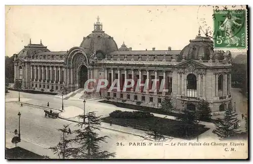 Paris Ansichtskarte AK Le petit palais des Champs Elysees