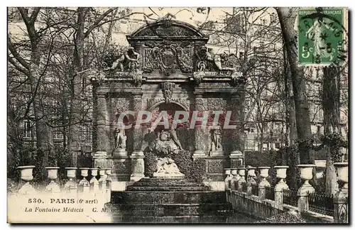 Paris Ansichtskarte AK La fontaine Medicis